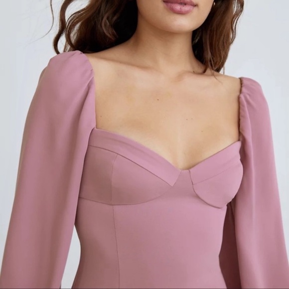 WILFRED NOVELLA DRESS   SOFT ORCHID - Picture 2 of 5